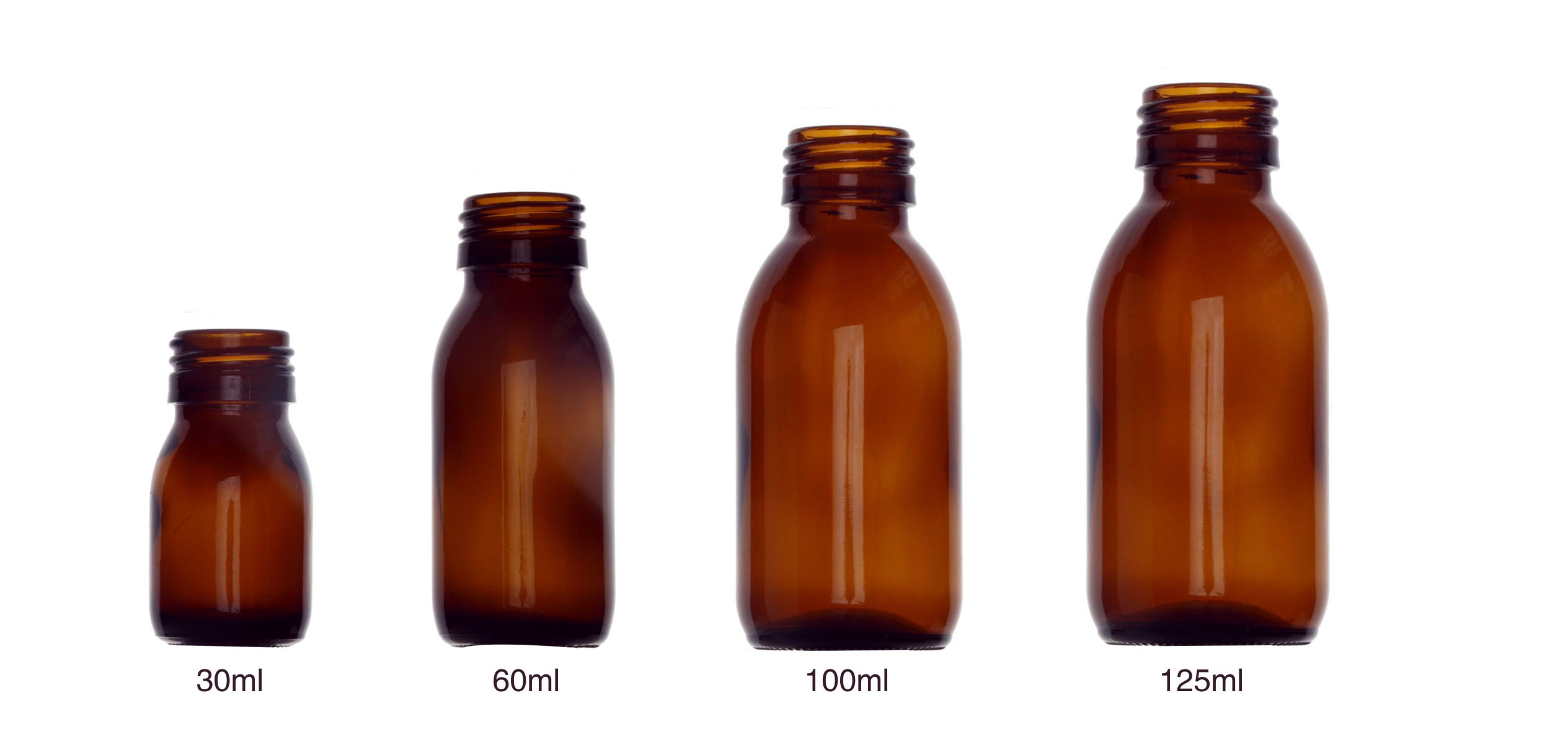 syrup bottles amber glass bottle wholesale  - copy