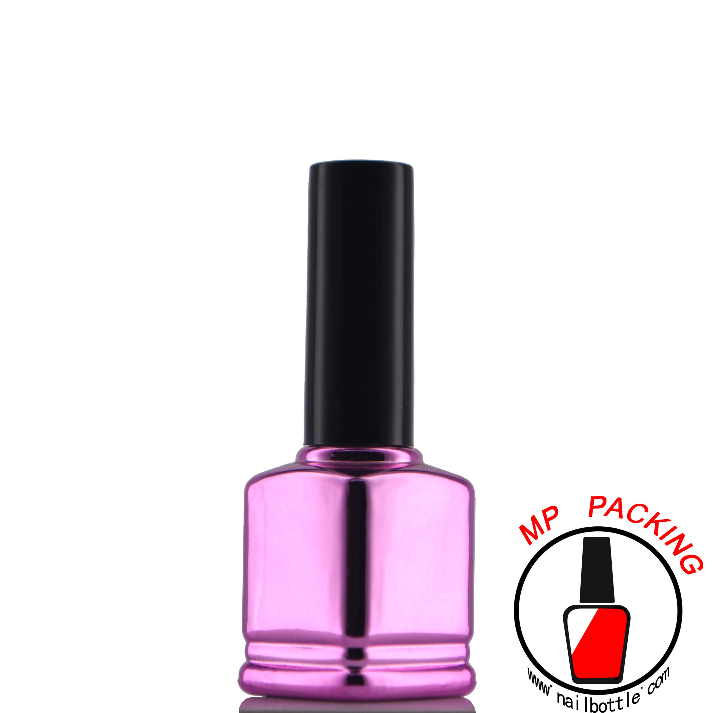 nail polish brush and cap with bottle 