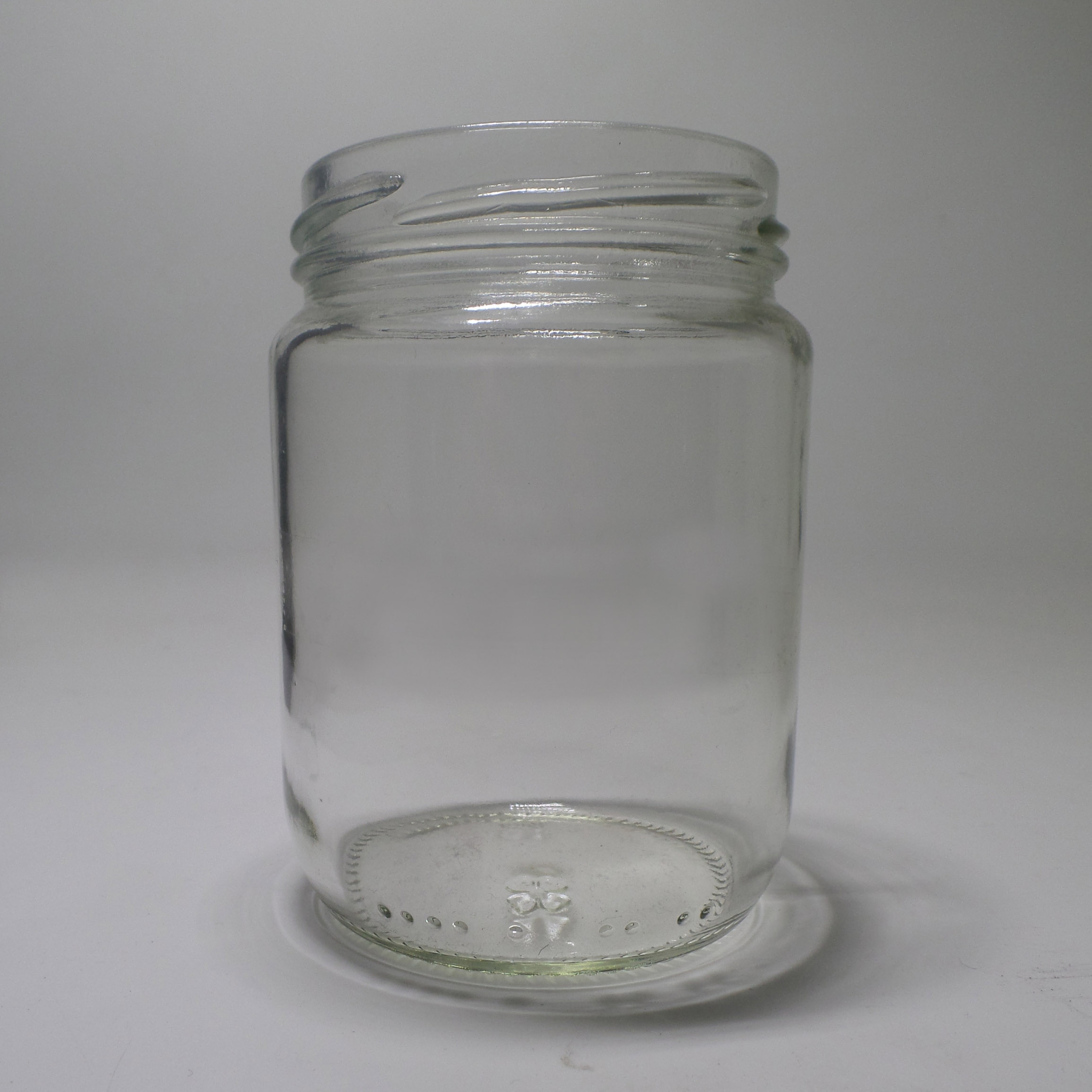 straight-sided glass jars 