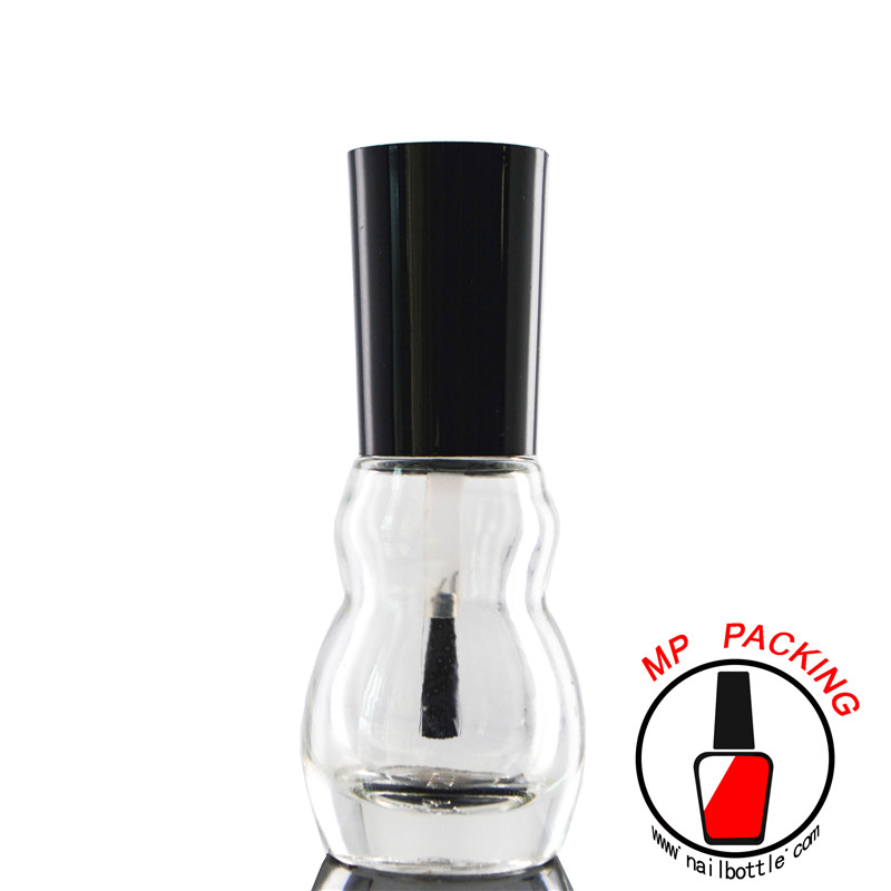 special design glass nail polish bottles 