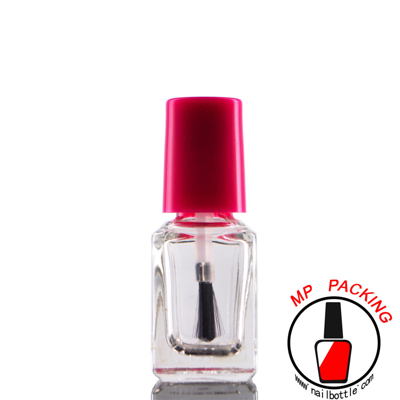 new design 2023 empty nail lacquer glass bottle with lid and brush  - copy - copy - copy - copy