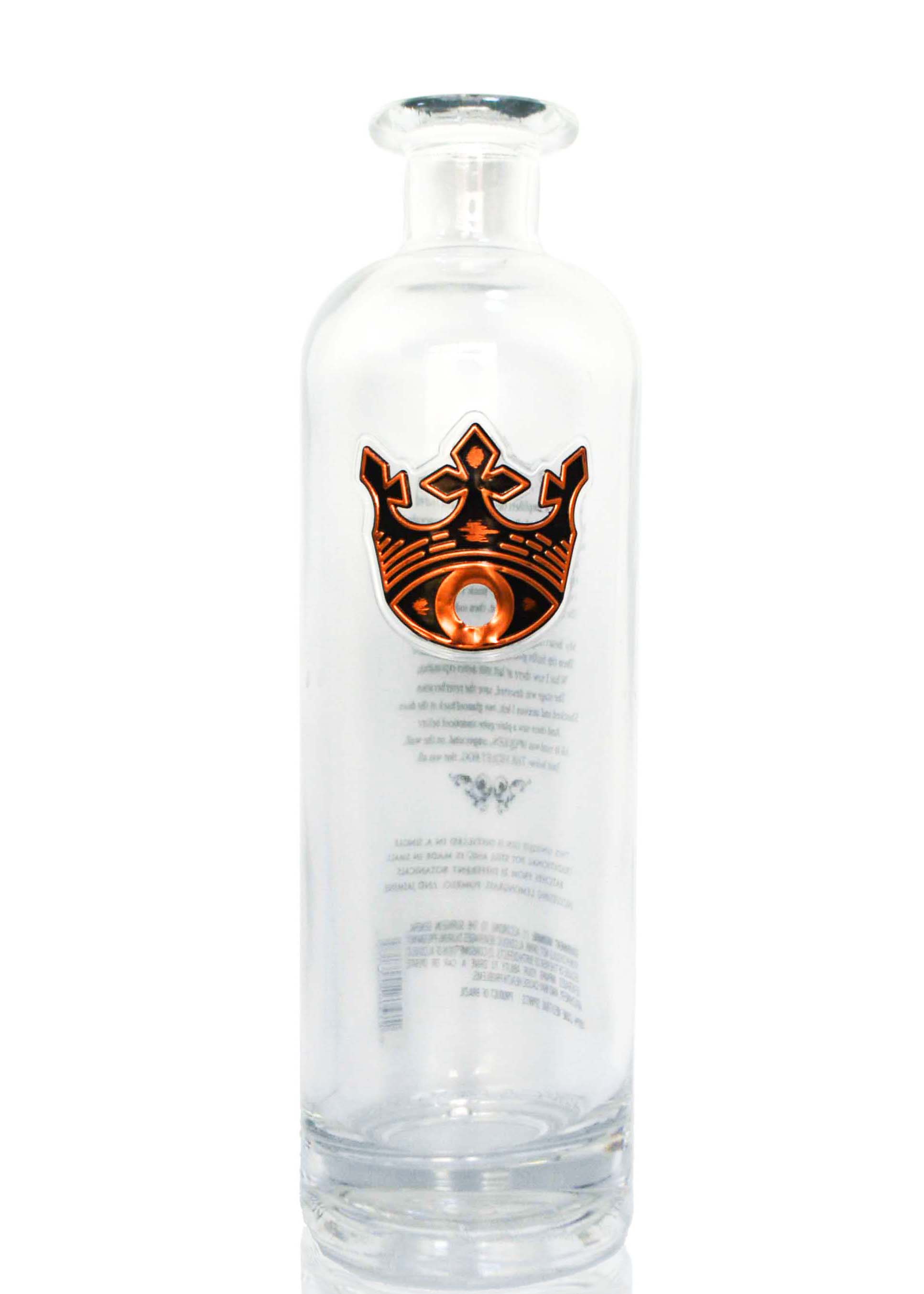 glass spirit bottle 