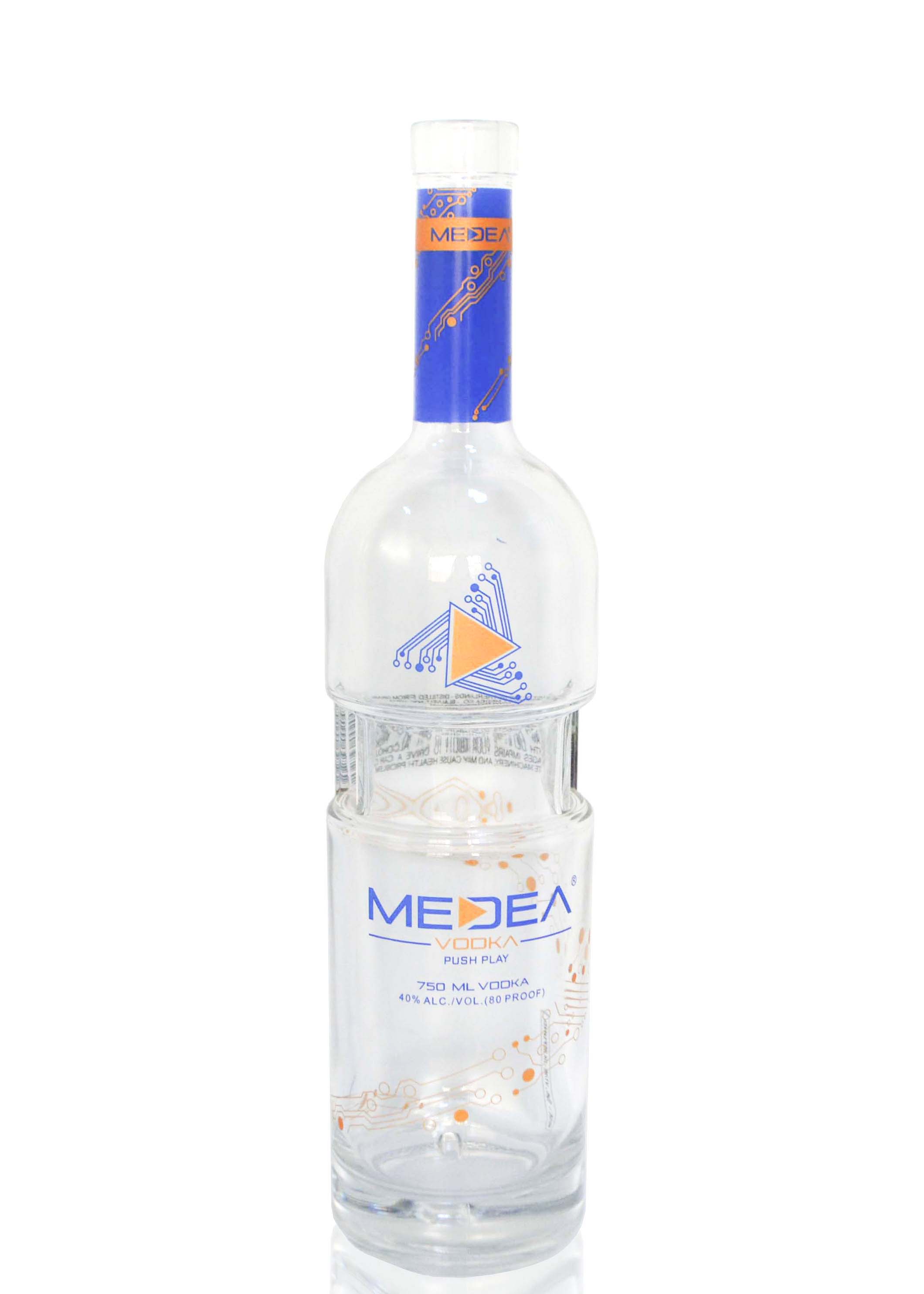 750ml and 375ml vodka glass bottles wholesale 