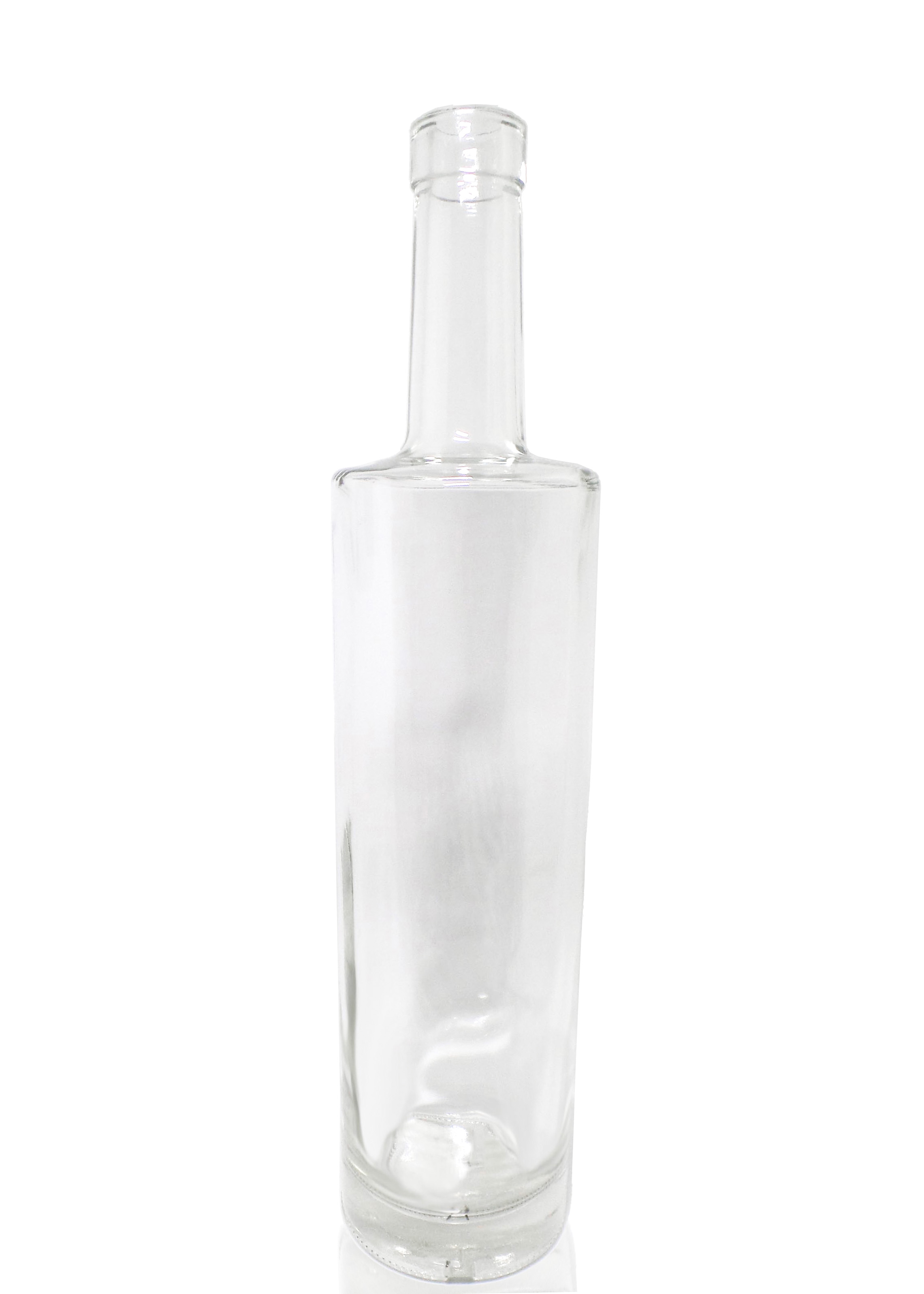 frosted liquor glass bottle 750ml 