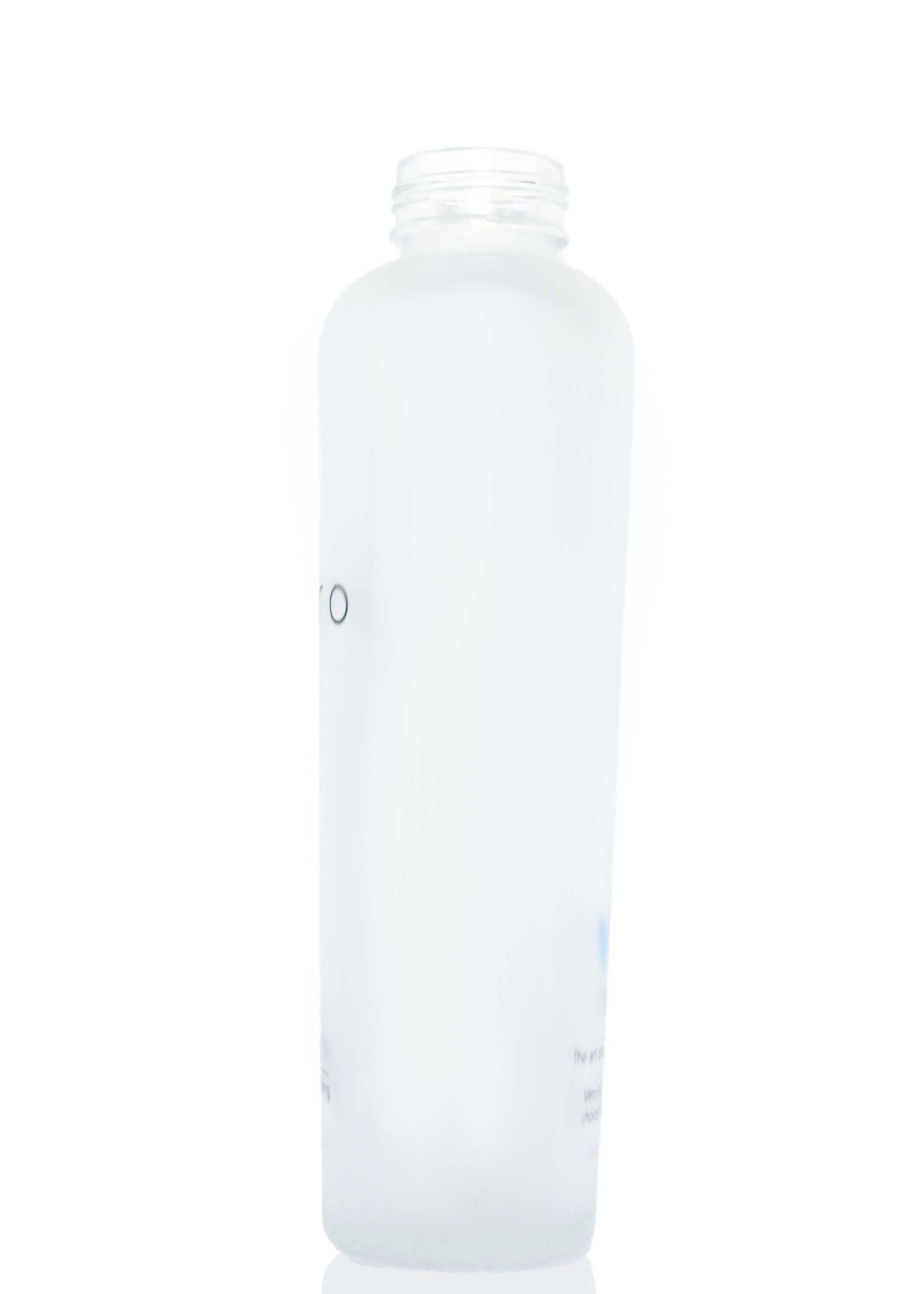 Frosted empty glass bottles wholesale