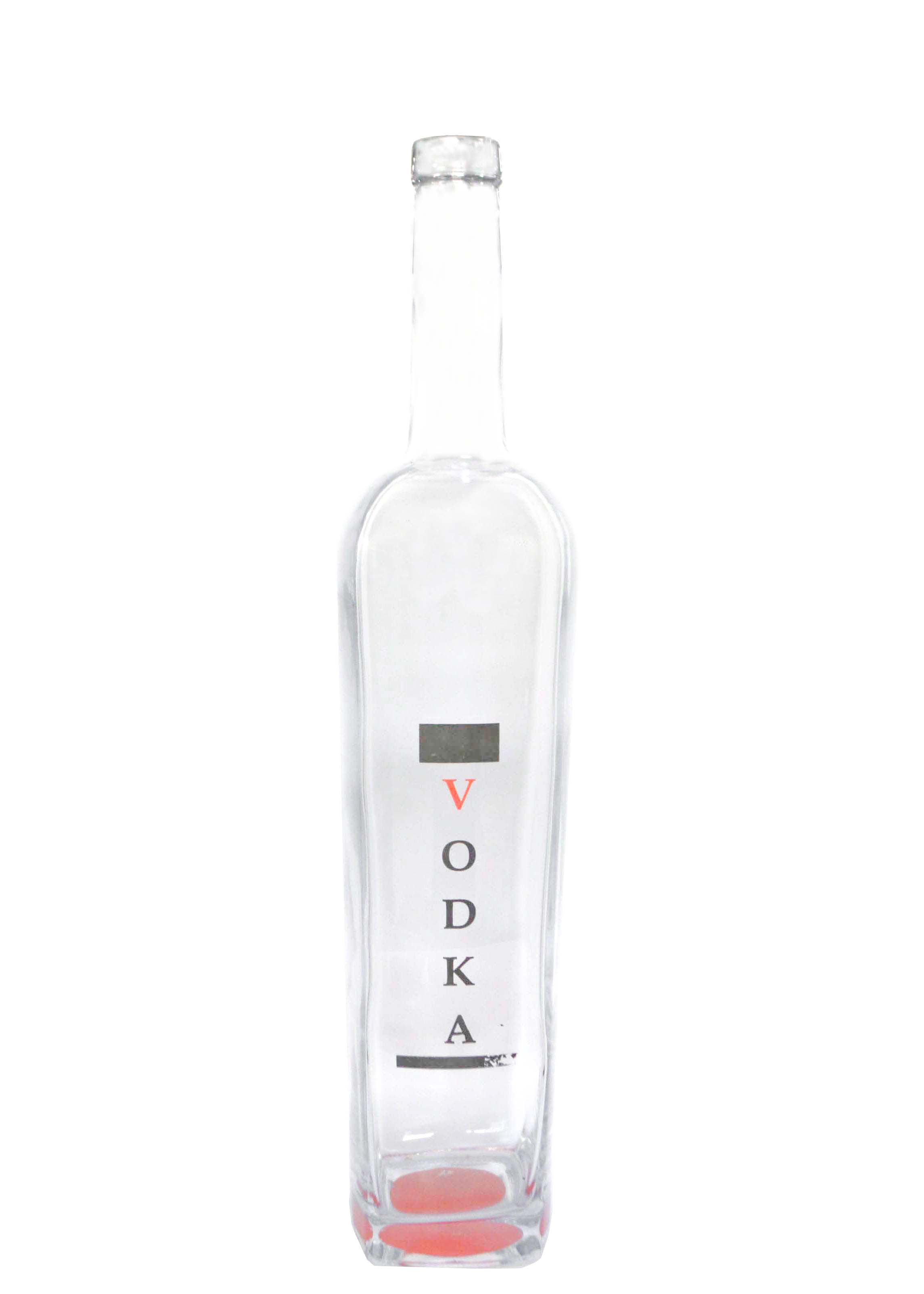 1750ml vodka bottle square liquor bottles 