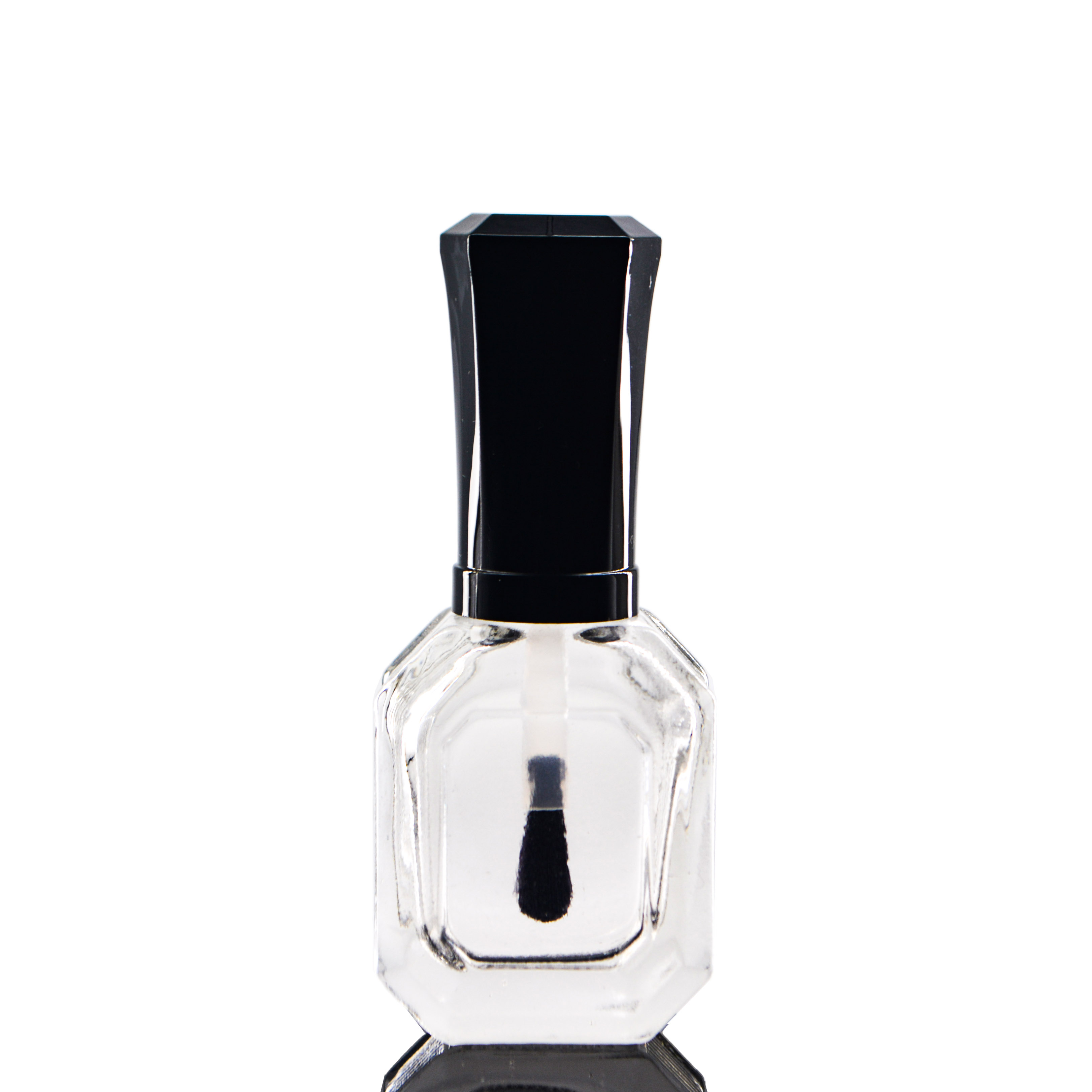 Glass Nail Polish Bottles Empty Refillable Nail Polish Bottle Containers with Brush Cap