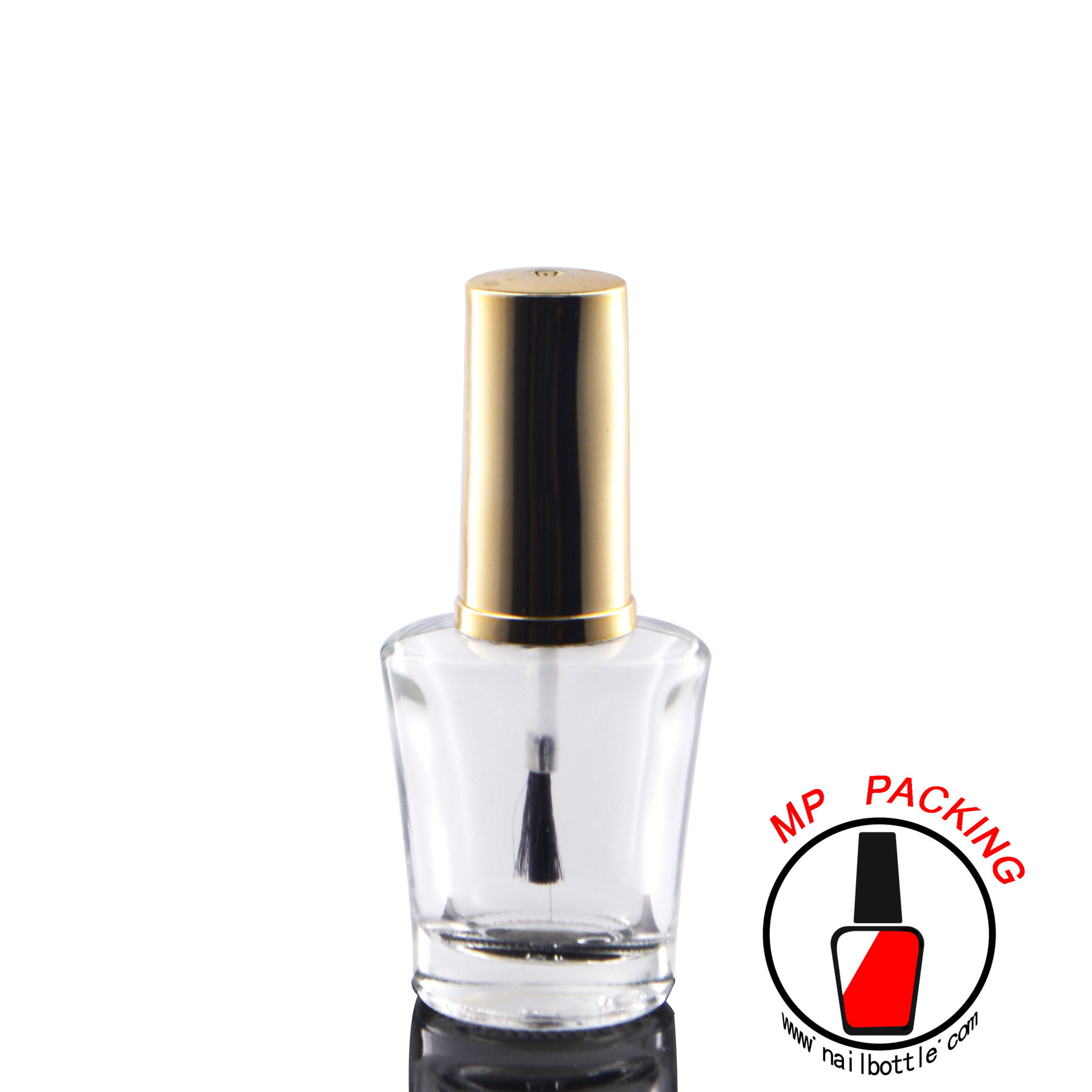 custom design nail polish bottle and cap brush 003181