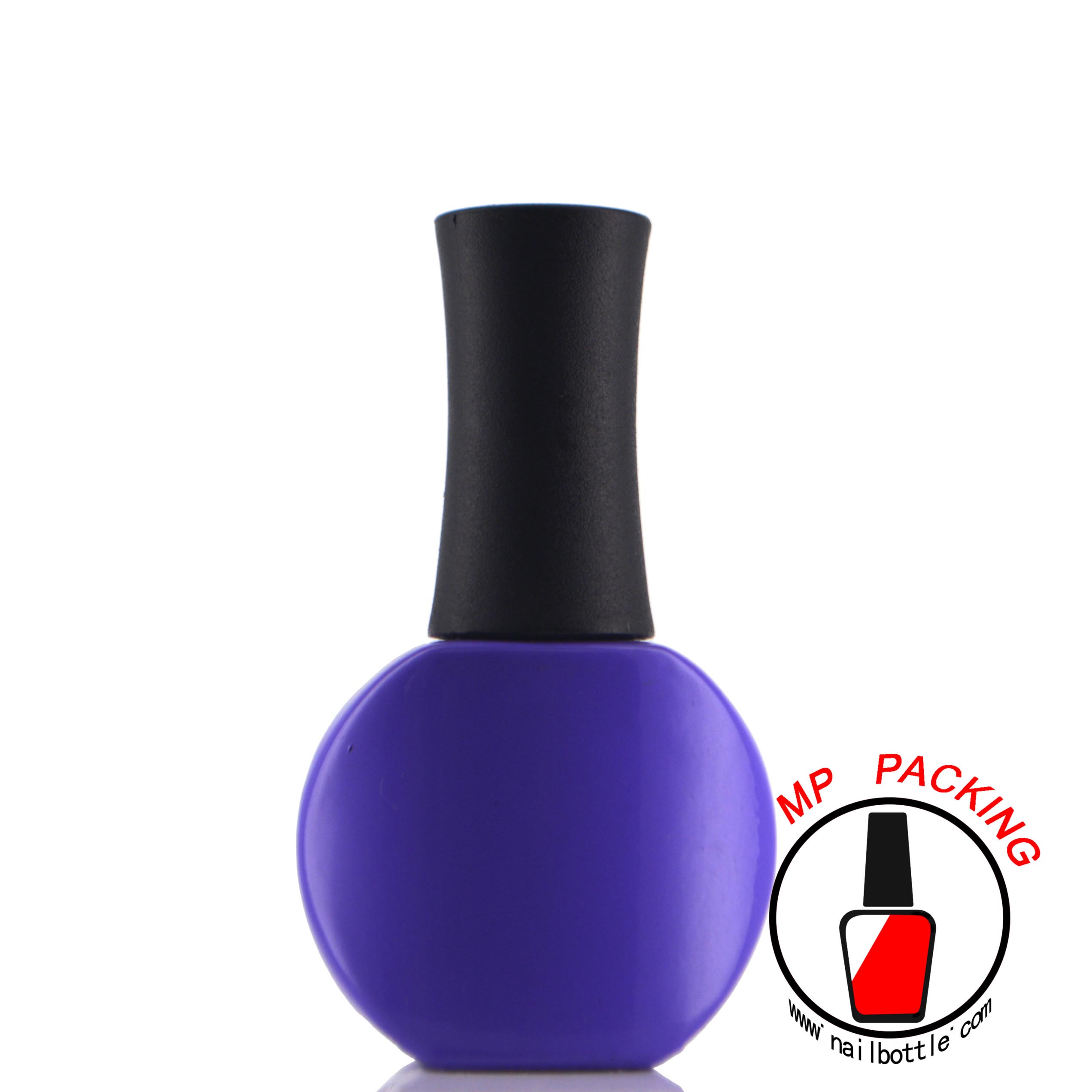 hybrid gel nail polish bottle with lids and brush 