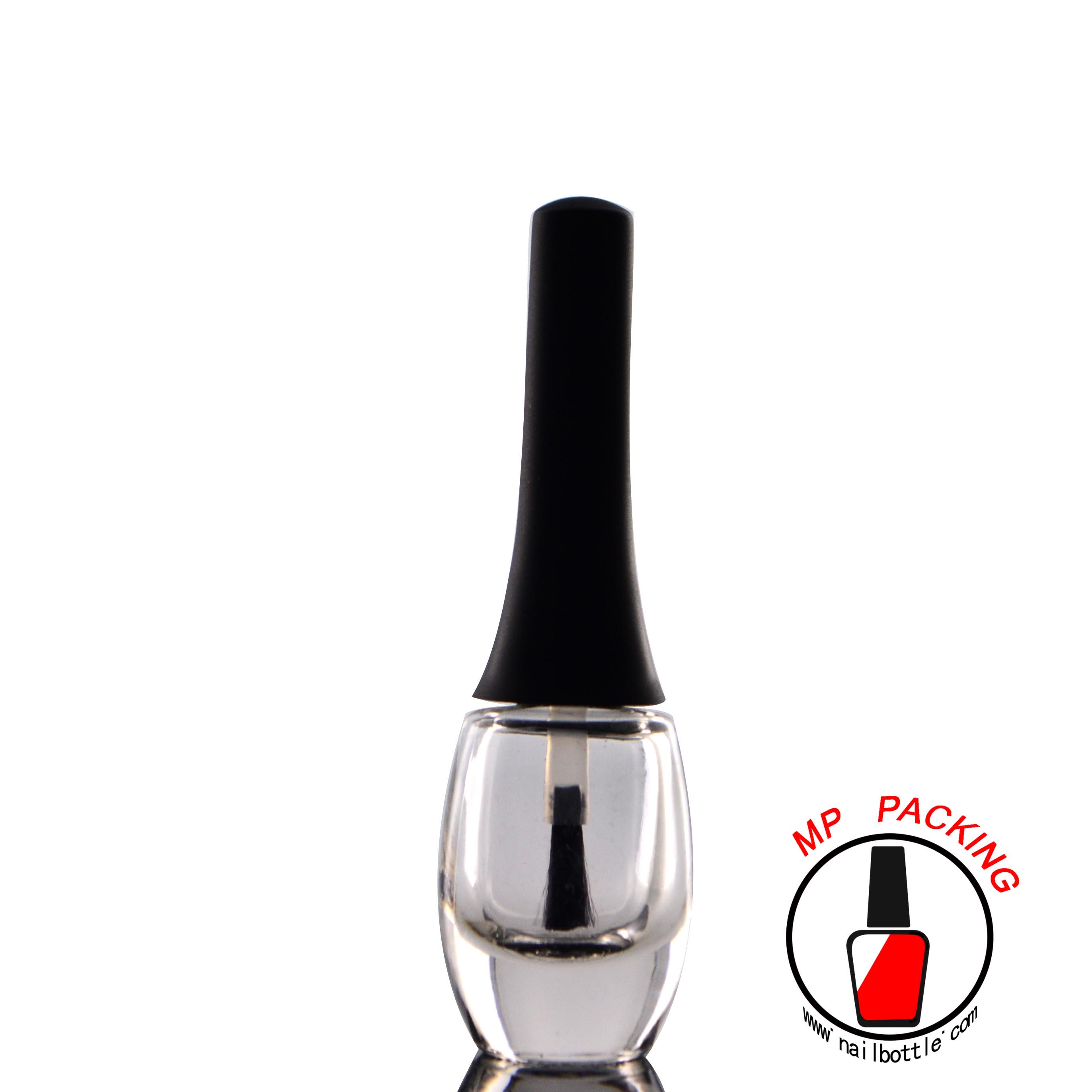 russia nail polish empty glass bottle with lids and brush 