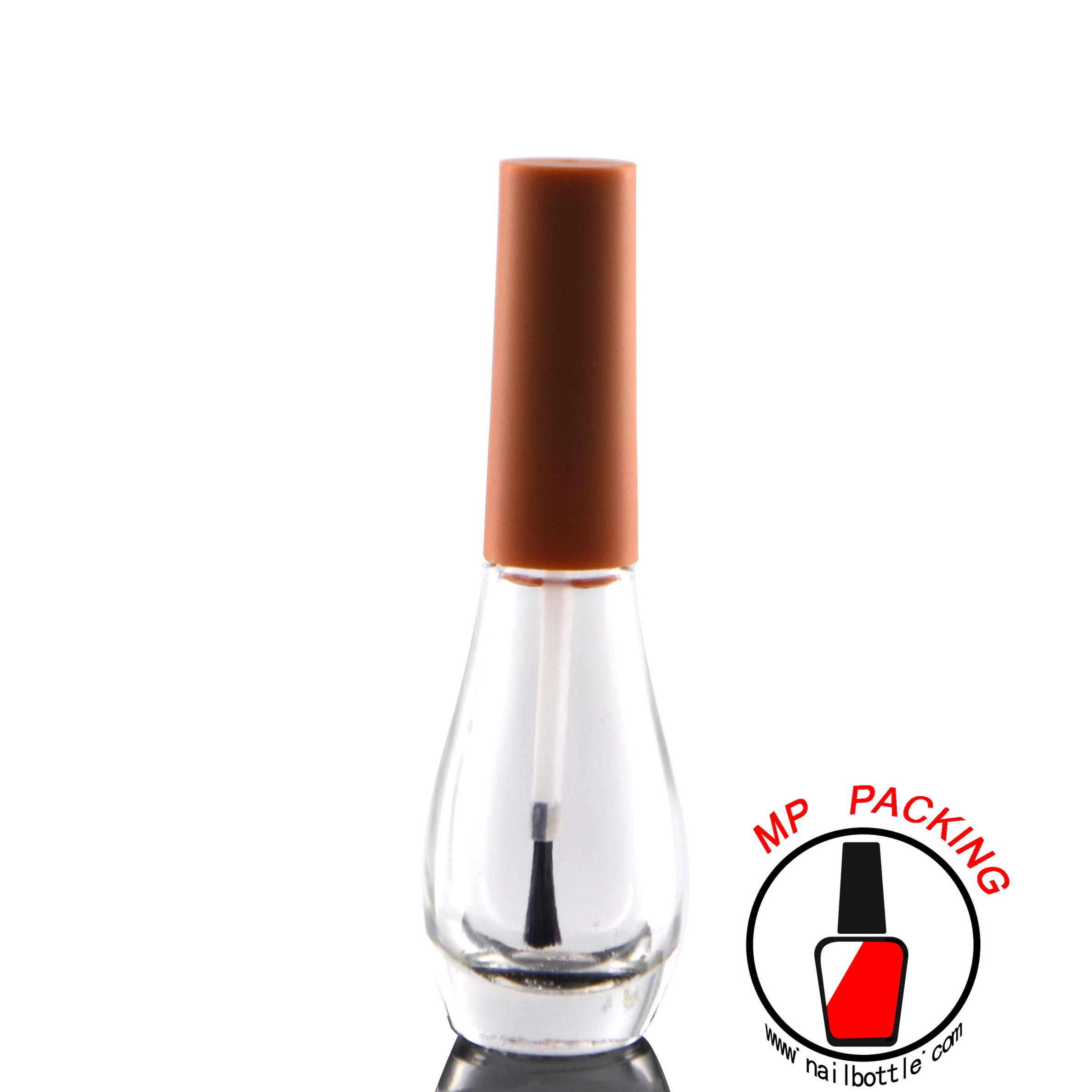 12ml empty nail polish bottle with brush and lids 