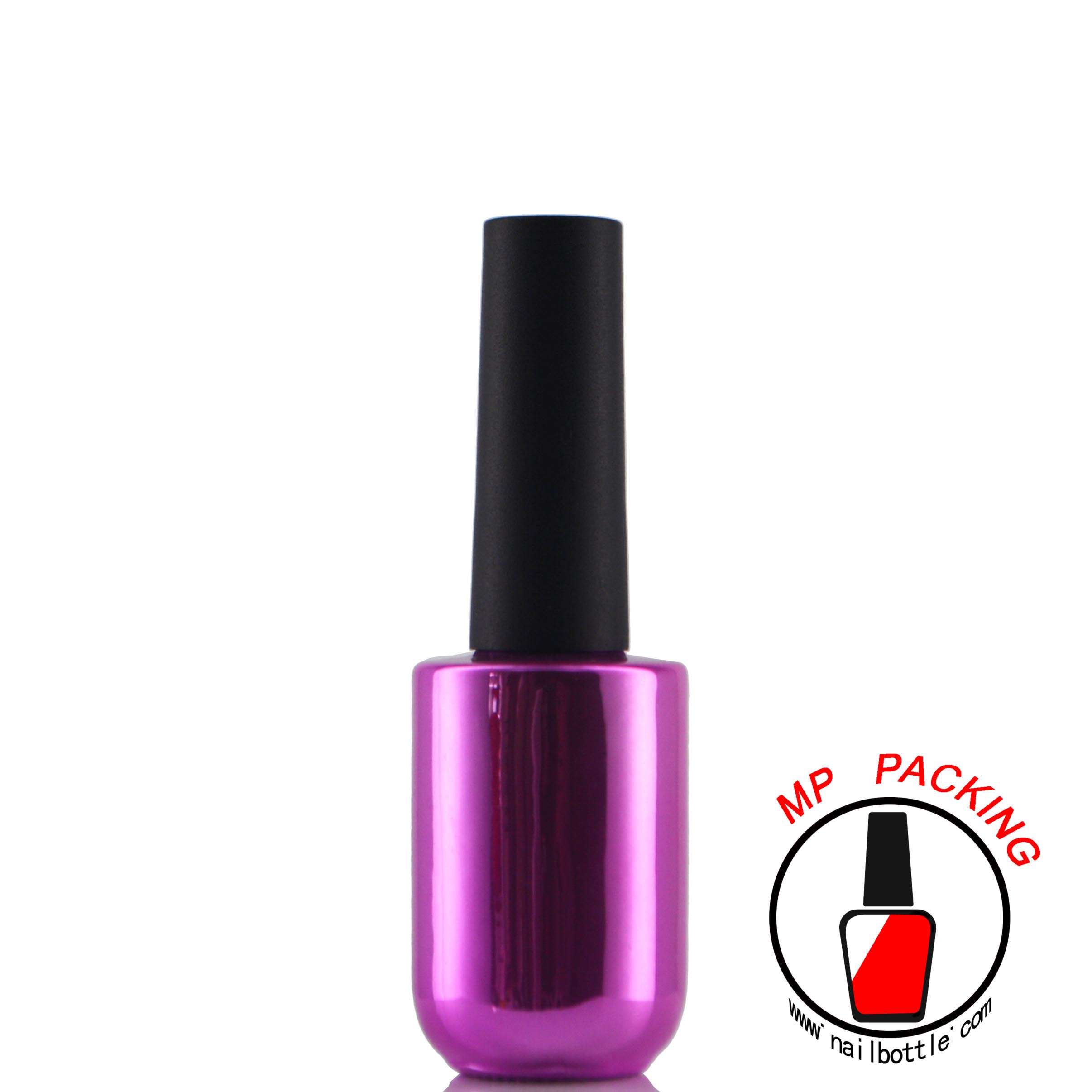 ultroviolet glass bottles gel nail polish containers with brushes 