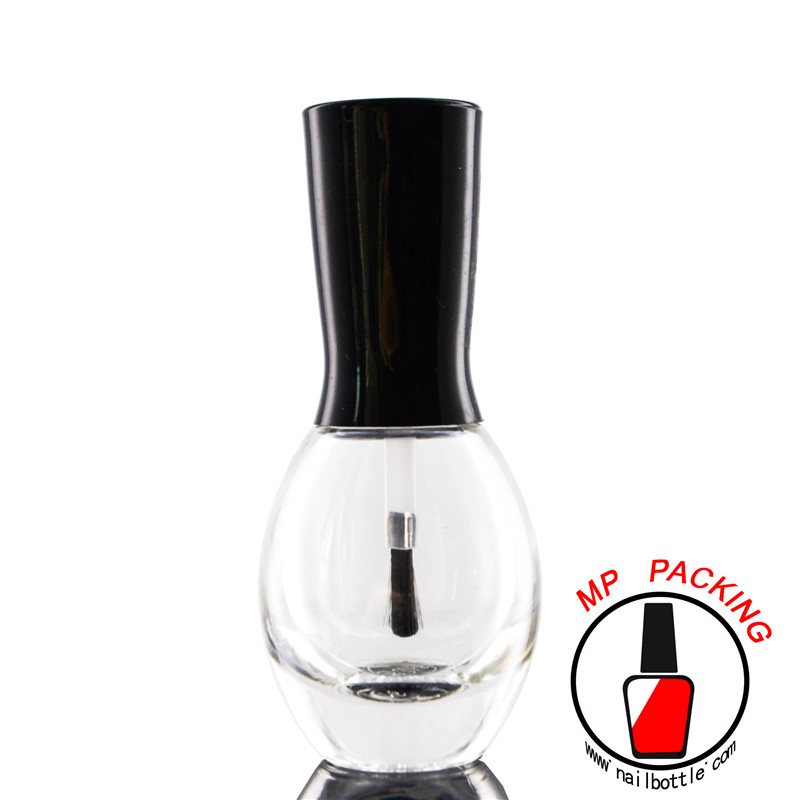 beauty nail polish bottle and cap brush 